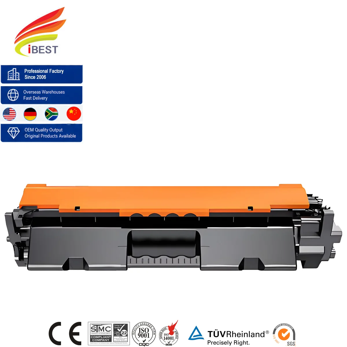 IBEST Compatible MICR Toner Cartridge h p CF230A 30A for la serJet Pro M203dw 203dn MFP M227fdw 227sdn for Bank Check Printing
