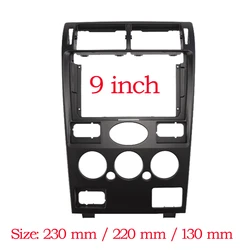 Câble de cadre de voiture pour Ford Mondeo MK3, grand écran Android, tableau de bord Fascia,2 DIN, 9 pouces, GPS, 2001-2003