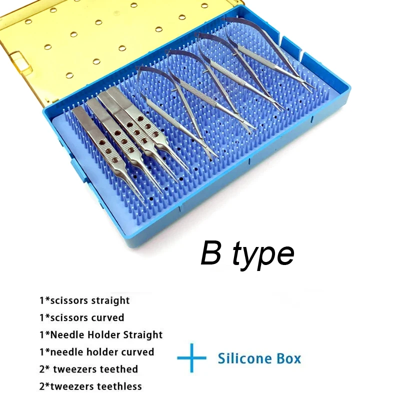 ステンレス鋼のボックス、歯、針ホルダー、手術器具、はさみ、12cm