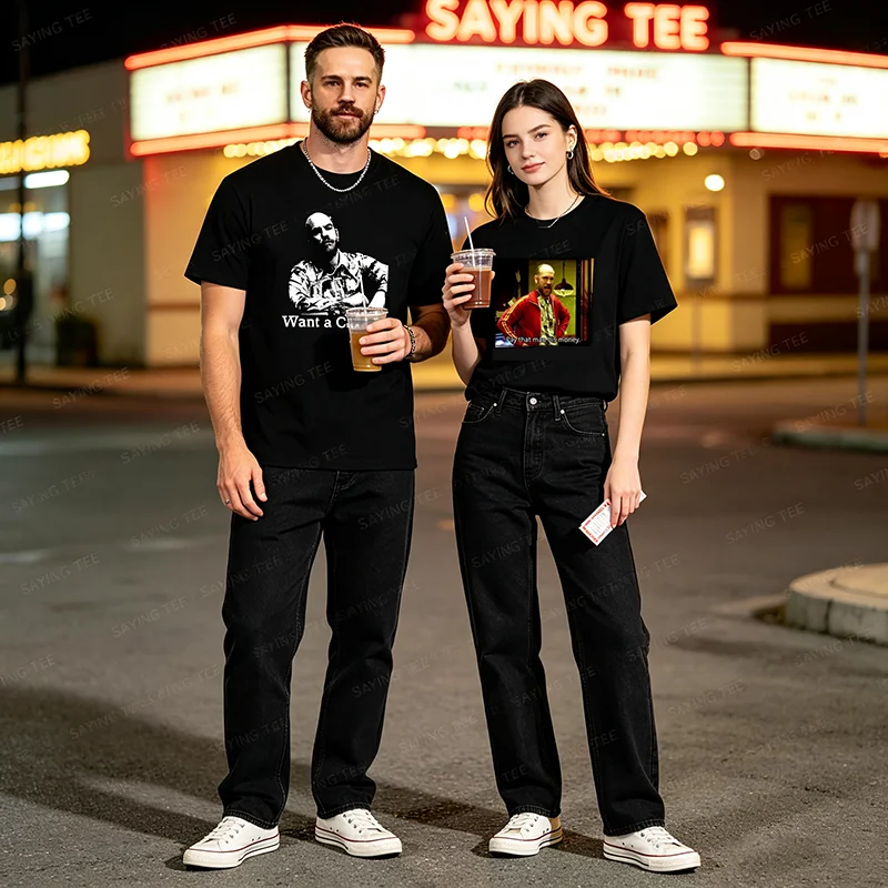 Rounders Movie Teddy KGB Lustiges Zitat Poker T-Shirt, Y2k Klassisches Kino, Pocket Aces Vintage Spruch T-Shirt, Humorvolles Retro-Style Outfit – Detail 3