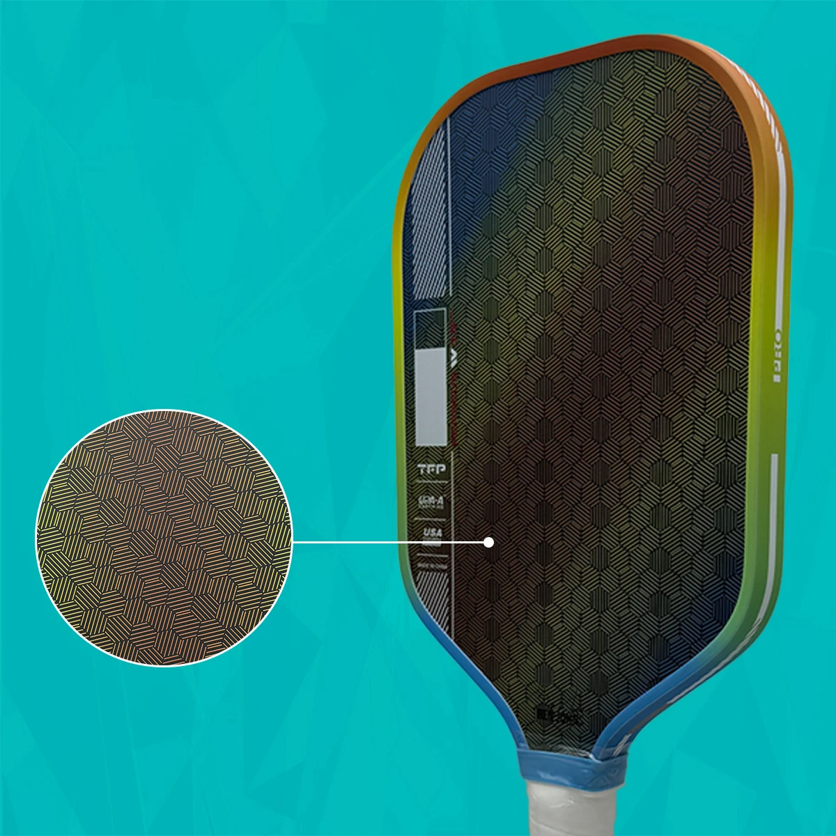 Dragon Scales Pers-Pro 4 Pickleball Paddles Enhanced Durability Gen 4 Propulsion Core Thermoformed TFP T700 Carbon Fiber - Image 4