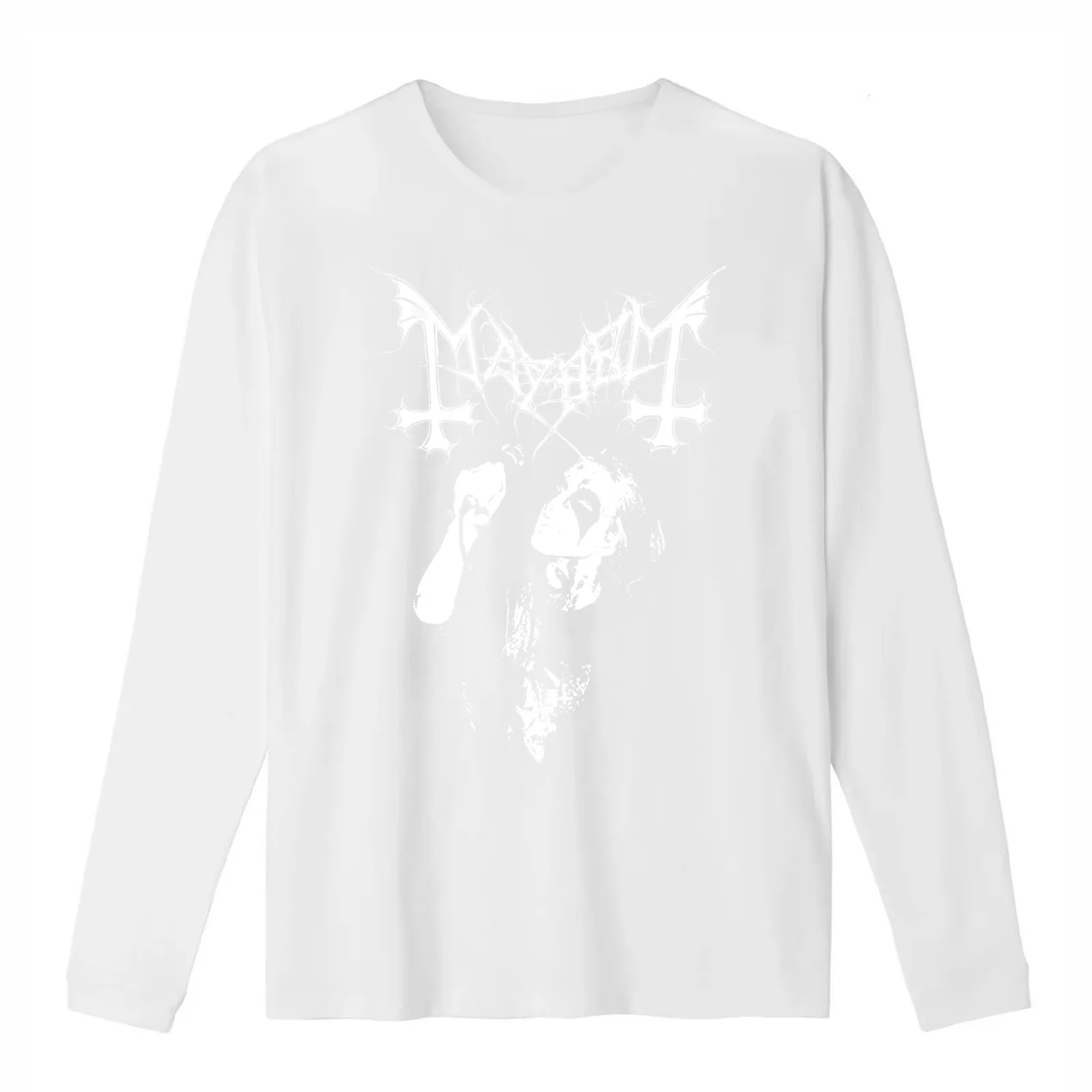 Mayhem Norway Band Original Logo Fanart In Memory of Per Yngve Ohlin Dead T-Shirt Summer Casual Cotton Tee Unisex Men Women