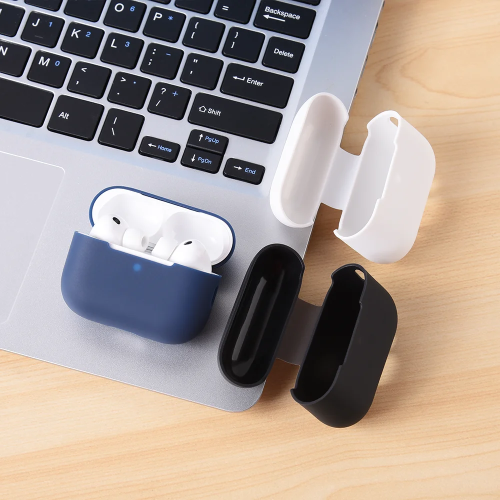 Weiche Silikon-Schutzhülle für AirPods Pro 3 Pro3, Matte Stoßfeste Ohrhörer-Abdeckung, Drahtlose Kopfhörer-Hülle Zubehör – Detail 10