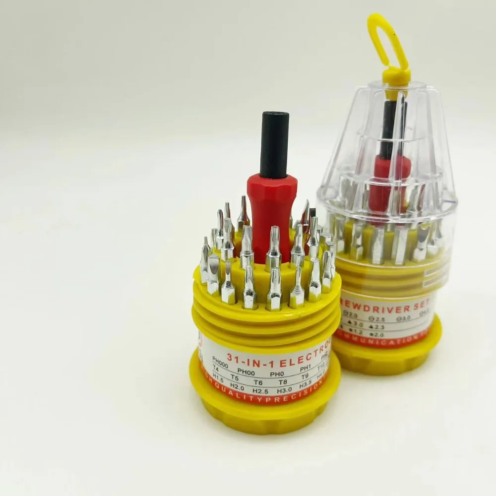 31 in 1 Screwdriver, Cross Mobile Phone Repair Tool, Personal Care Appliance Accessories, Pagoda Multi-function Screwdriver Set