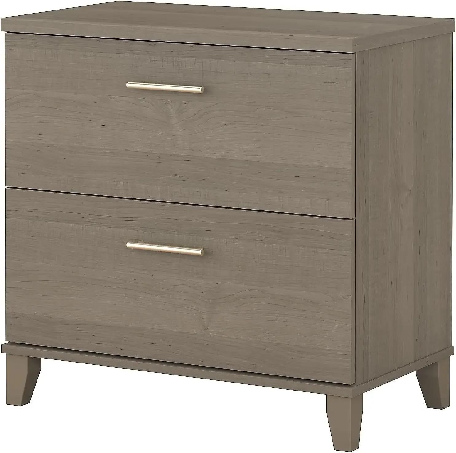 Bush Somerset Lateral File Cabinet, Ash Gray (WC81680)