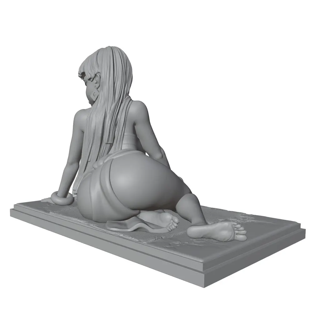 1/24 Sexy Girl Resin Model Kits GK Miniature 3D Printed Gray Model Figurine DIY Doll Collection Unassembled And Unpainted