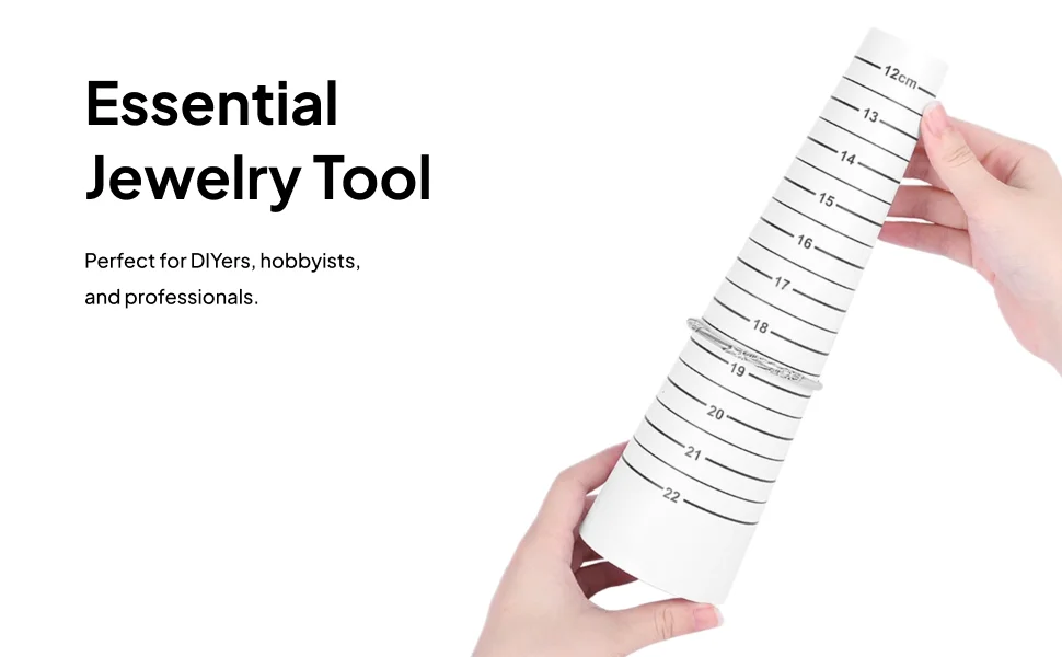 Размер браслета, легкие принадлежности для изготовления ювелирных изделий своими руками, размер для путешествий 12-22 см, точные измерения внутренней окружности, размер браслета