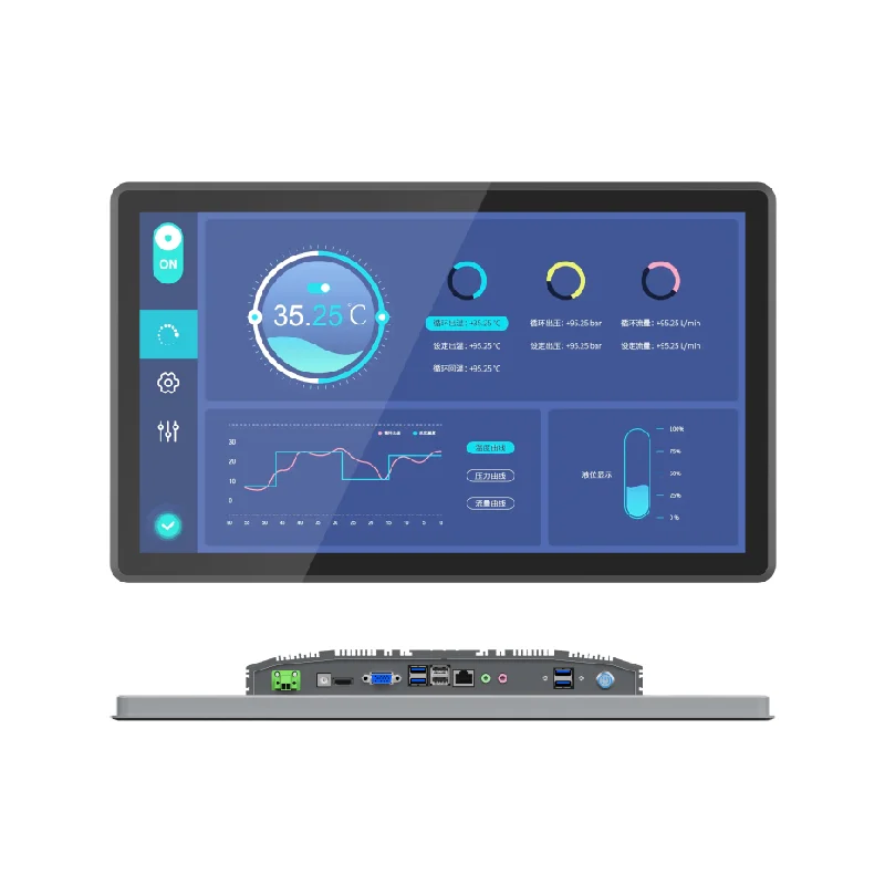 

21.5-inch IP65 waterproof industrial touch screen computer embedded AIO electrical display for ship/factory automation