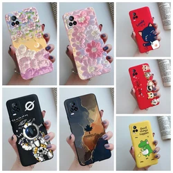 For Vivo V21e Case 2021 Cat Flower Soft TPU Phone Cases For Vivo V21 V 21 V 21e 4G 5G V2061 V2066 V2108 V2050 Back Cover Fundas
