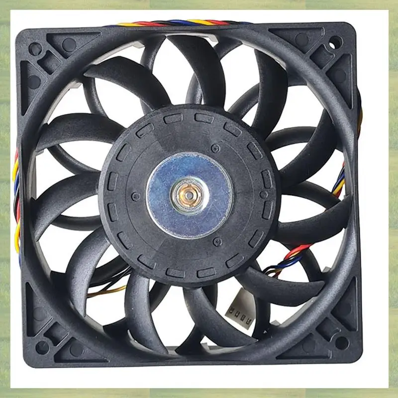 

N15R-2Pcs 120Mm 12Cm High Speed Cooling Fan FFB1212SH 12025 12V 1.24A 4-Pin Server Inverter Case Axial Cooler Industrial Fans