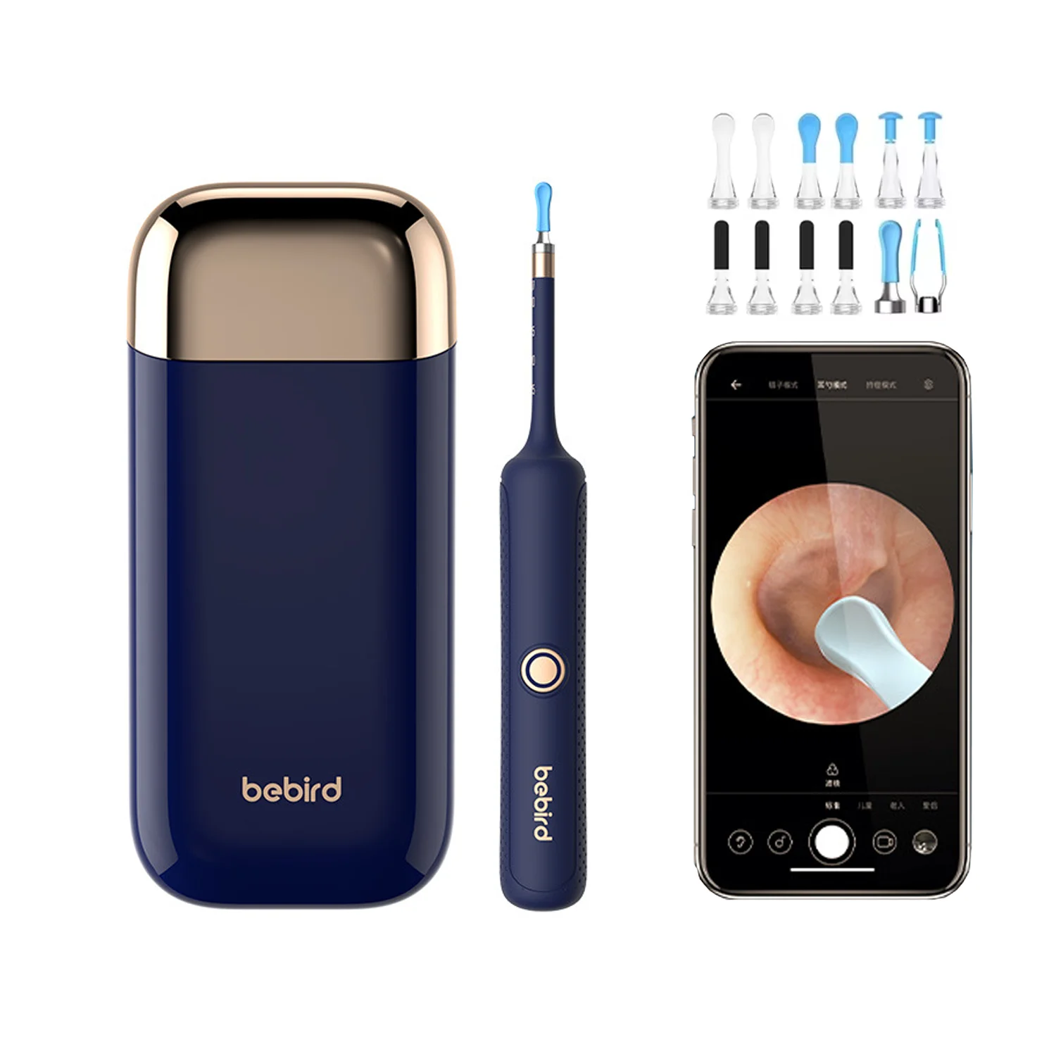 

Ear Cleaner Bebird 3Plus Visual Wax Removal HD Clipable Tweezers Earpick Wireless Cleaning Endoscope Mini Camera Health Care