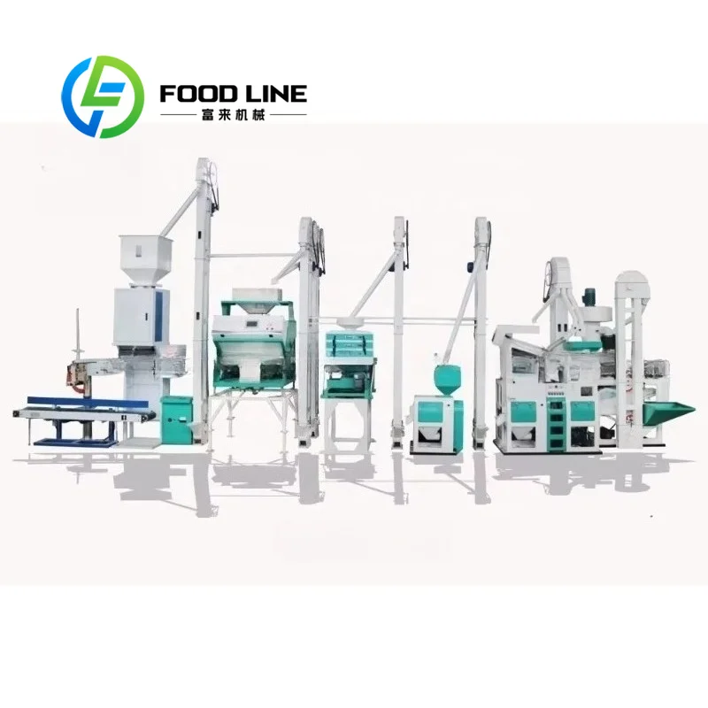 Combined Rice Mill Integrated Machine Synchronized Multi‑Working Procedure Consistent Rice Processing Quality From Separate