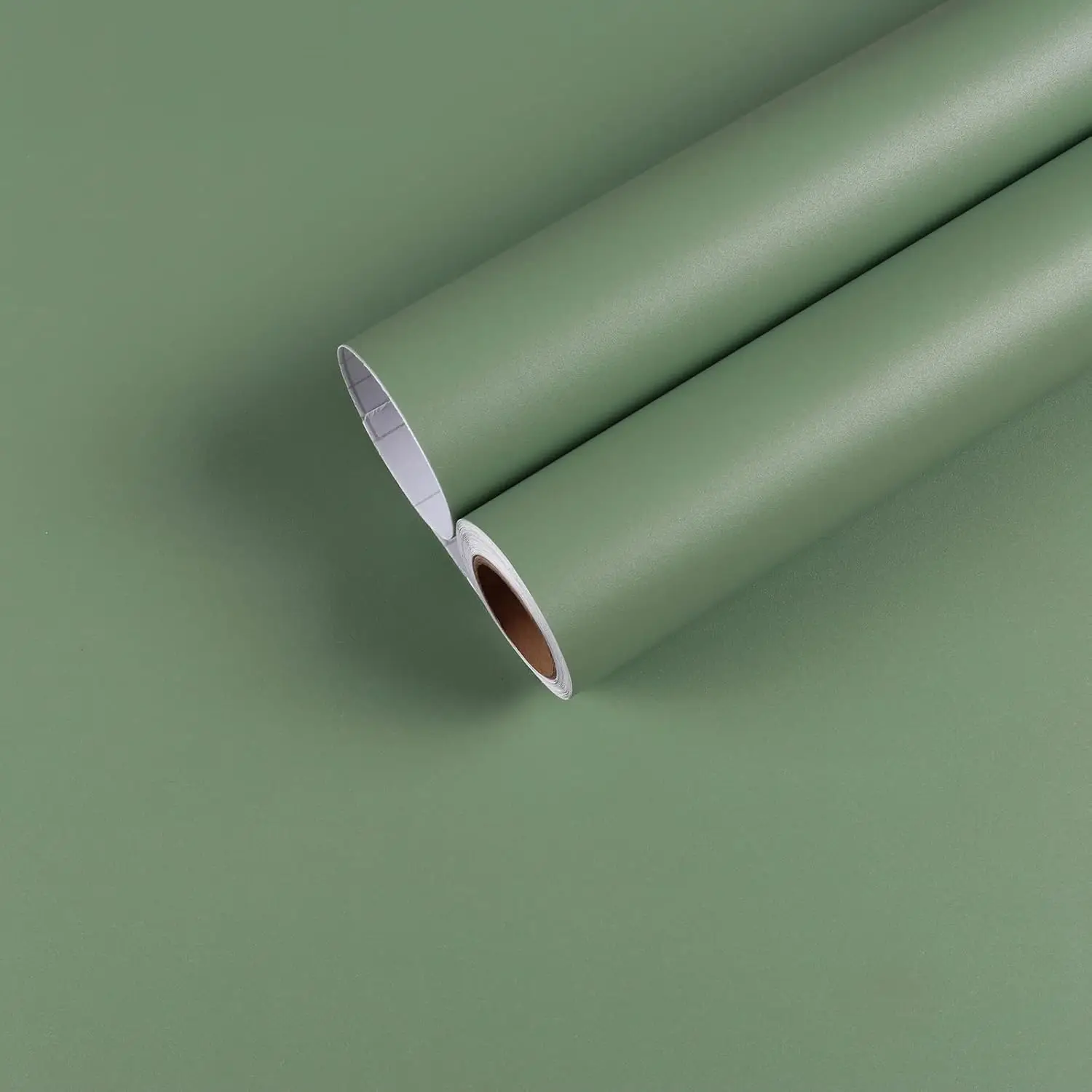 Verdikte matzwarte PVC zelfklevende folie - waterdicht contactpapier voor werkbladen, kasten, planken (verwijderbaar)