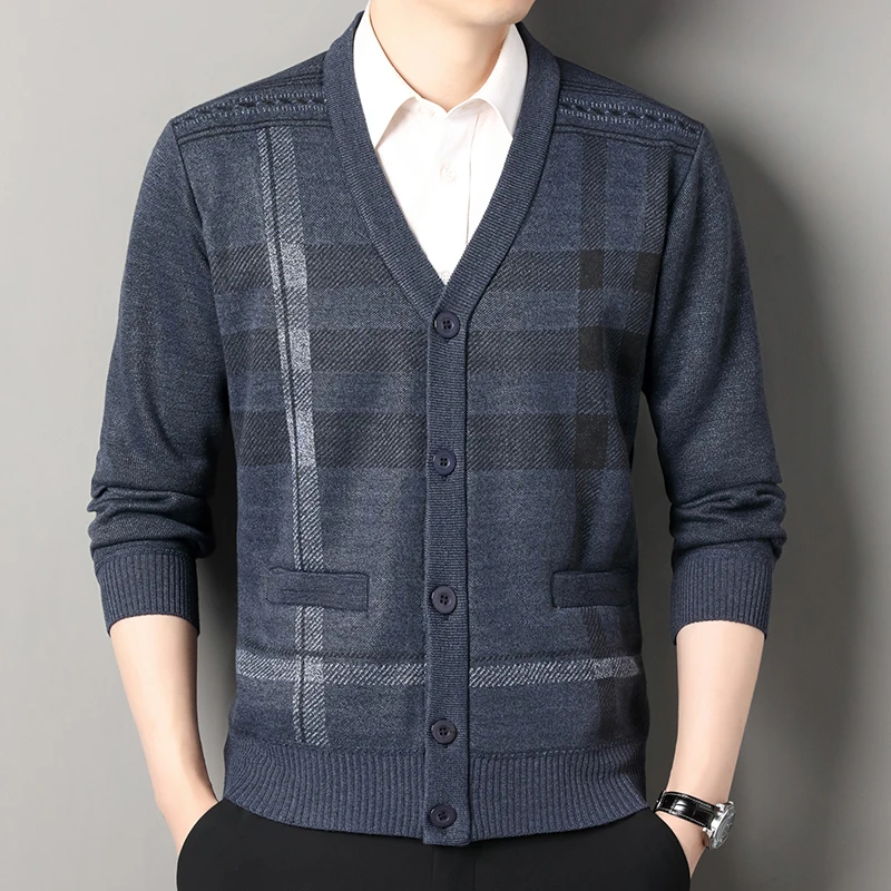 Suéteres de punto vintage para - Men'S Fashion V Neck Sweater reseña y precio