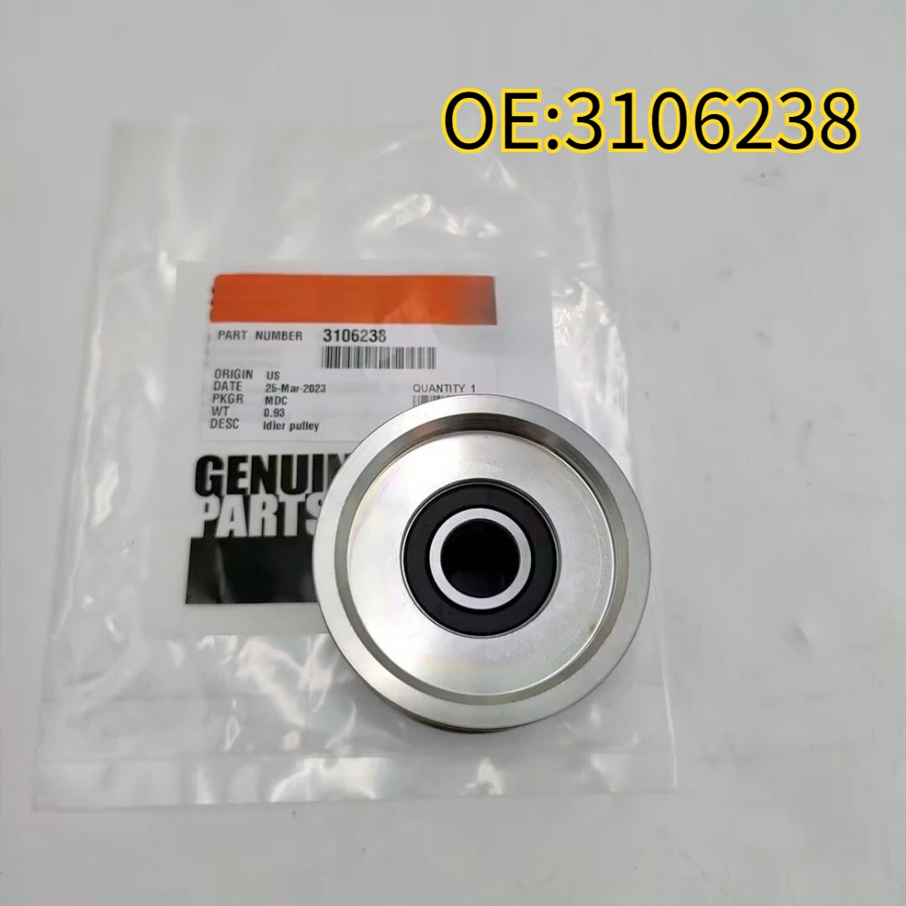 

High quality New For 3106238 NEW US STOCK Cummins Idler Pulley Fits Cummins ISX/QSX 12.0L engines