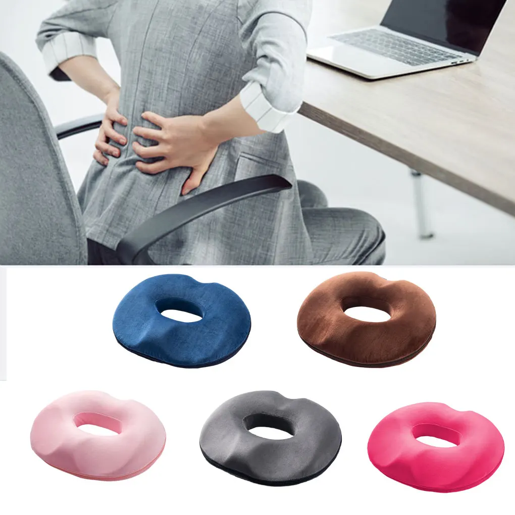 Soft And Comfortable Cushions For Ultimate Sitting Comfort Donut Tailbone Pillow Cushion On Chair