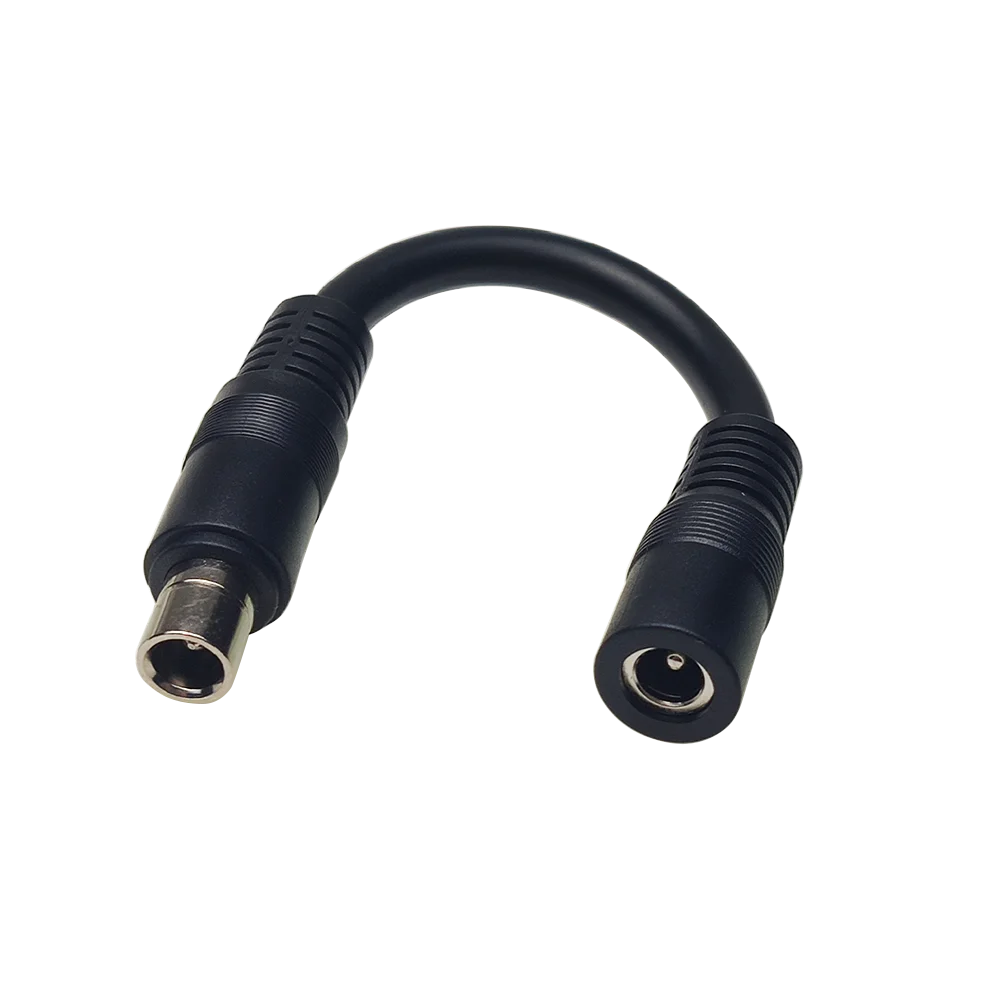 DC Power Plug Adapter Cable DC8.0mmx2.0mm Male to DC 5.5mm x 2.1mm Female Connectors Adapter for Portable Backup Power Station