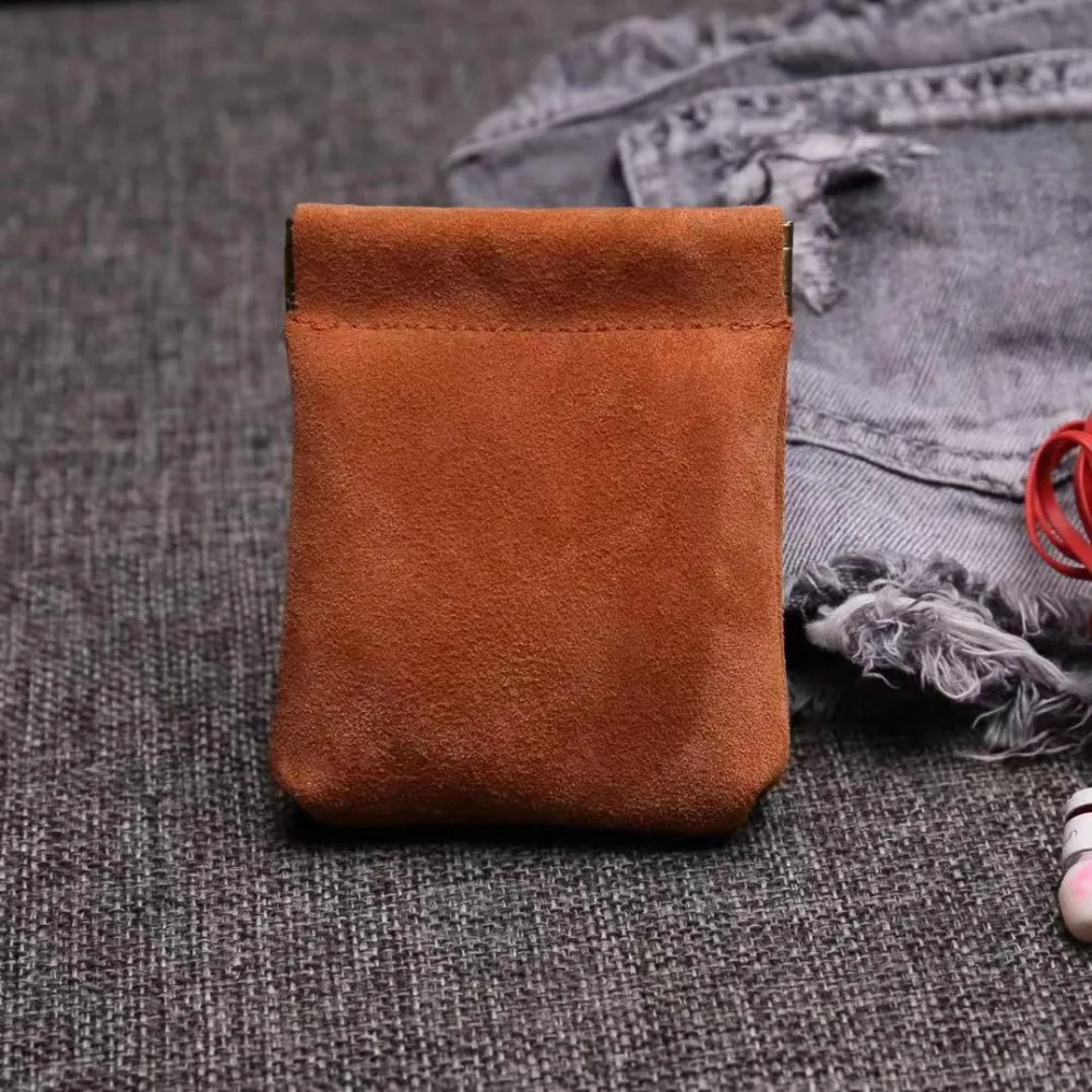 

Portable Jewelry Storage Bag Cowhide Organizer Leather Jewelry Holder Bag Large Capacity Bracelet Rings Square Coin Purse Gifts