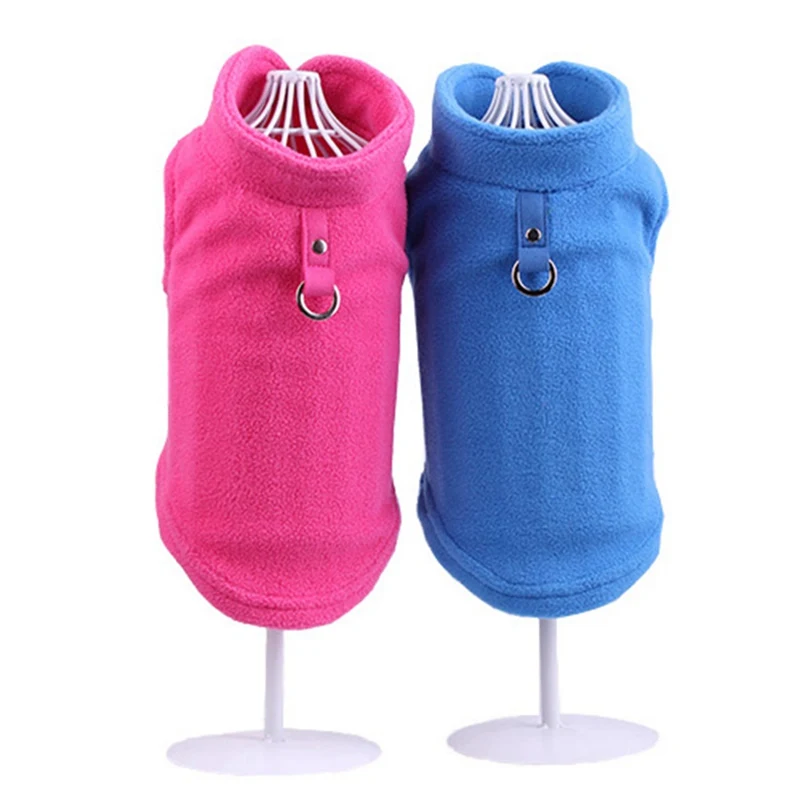 Autumn Pet Dog Clothes Winter Coat Fleece Warm Sweater Vest For Small Medium Chihuahua Bulldog Dogs Jackets Costumes Supplies