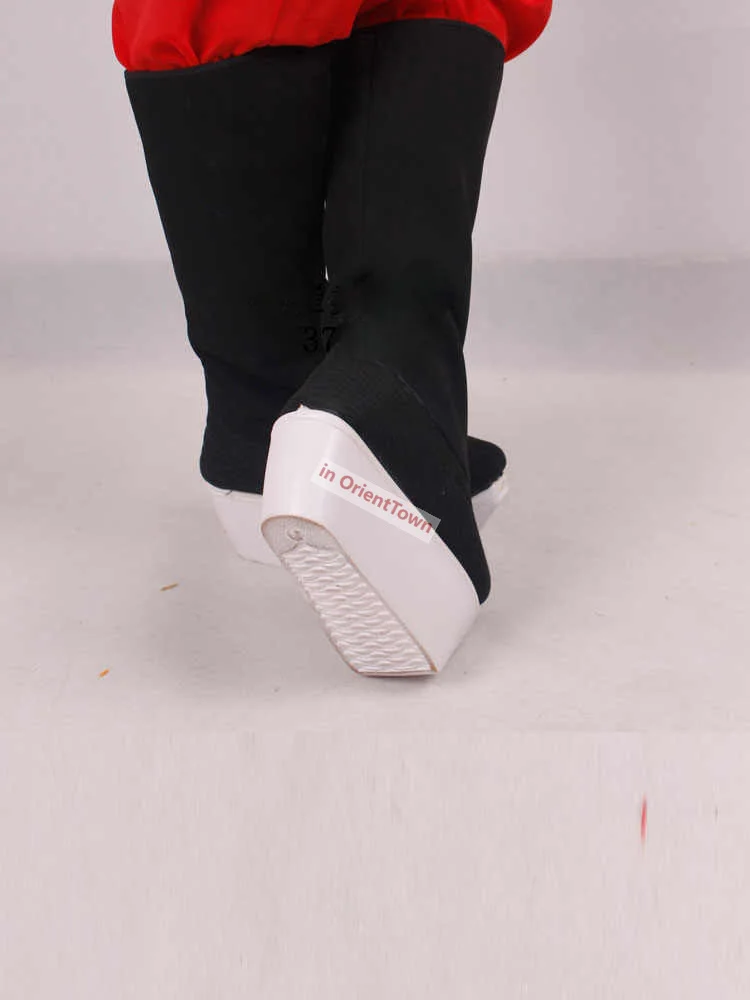 

Ancient Stage Costume' Shoes Peking Beijing Opera High Boot Chinese Drama Yue Chuan Yu Operas Wu Sheng Xiao Sheng Boots