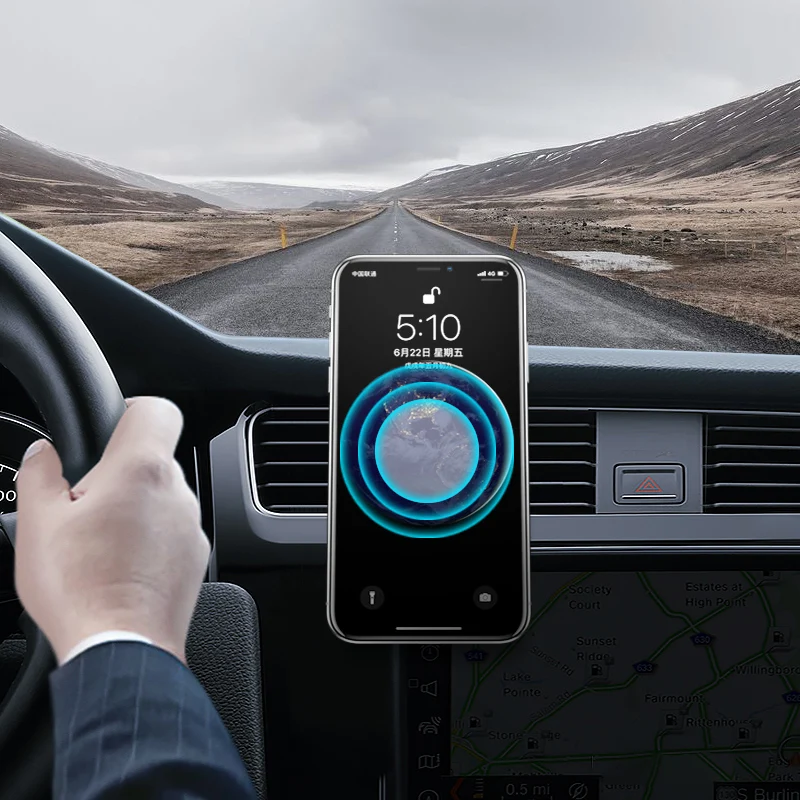 1 قطعة حامل هاتف السيارة المغناطيسي حامل معدني اكسسوارات ل جيب جراند شيروكي رانجلر JK المصارع البوصلة رينيجيد باتريوت