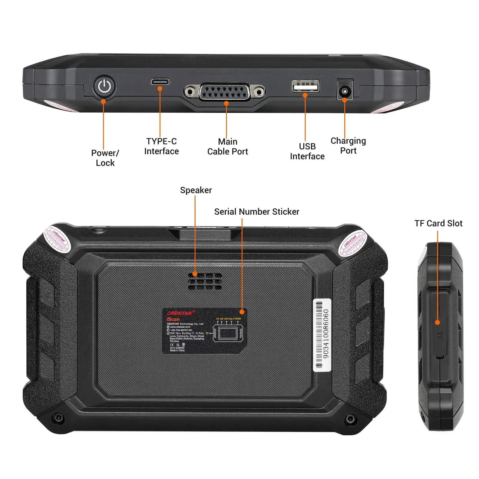 OBDSTAR ISCAN for SEA-DOO Marine Diagnostic Scanner Support for BRP Models up to 2018