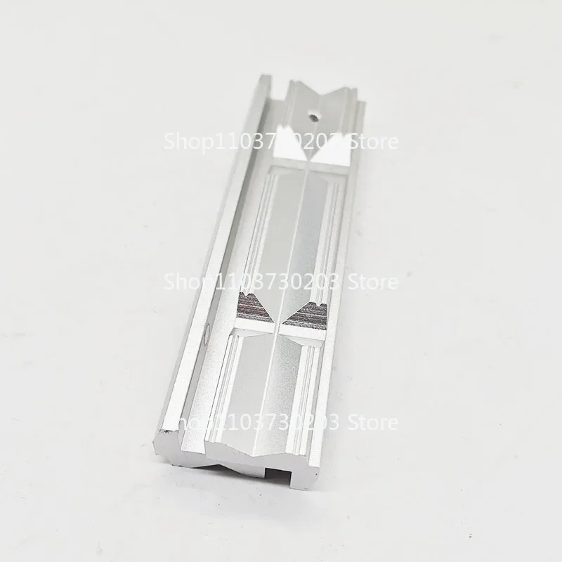 CNC Milling Steel Vise Hard Jaw Fixture V-Type Jaw Aluminum Alloy 6