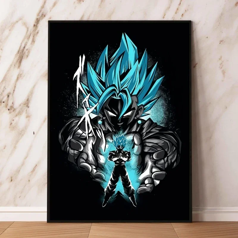 Canvas Printing Posters Dragon Ball Goku Poster Home Comics Pictures Classic Modern Living Room Christmas Gifts Prints Retro