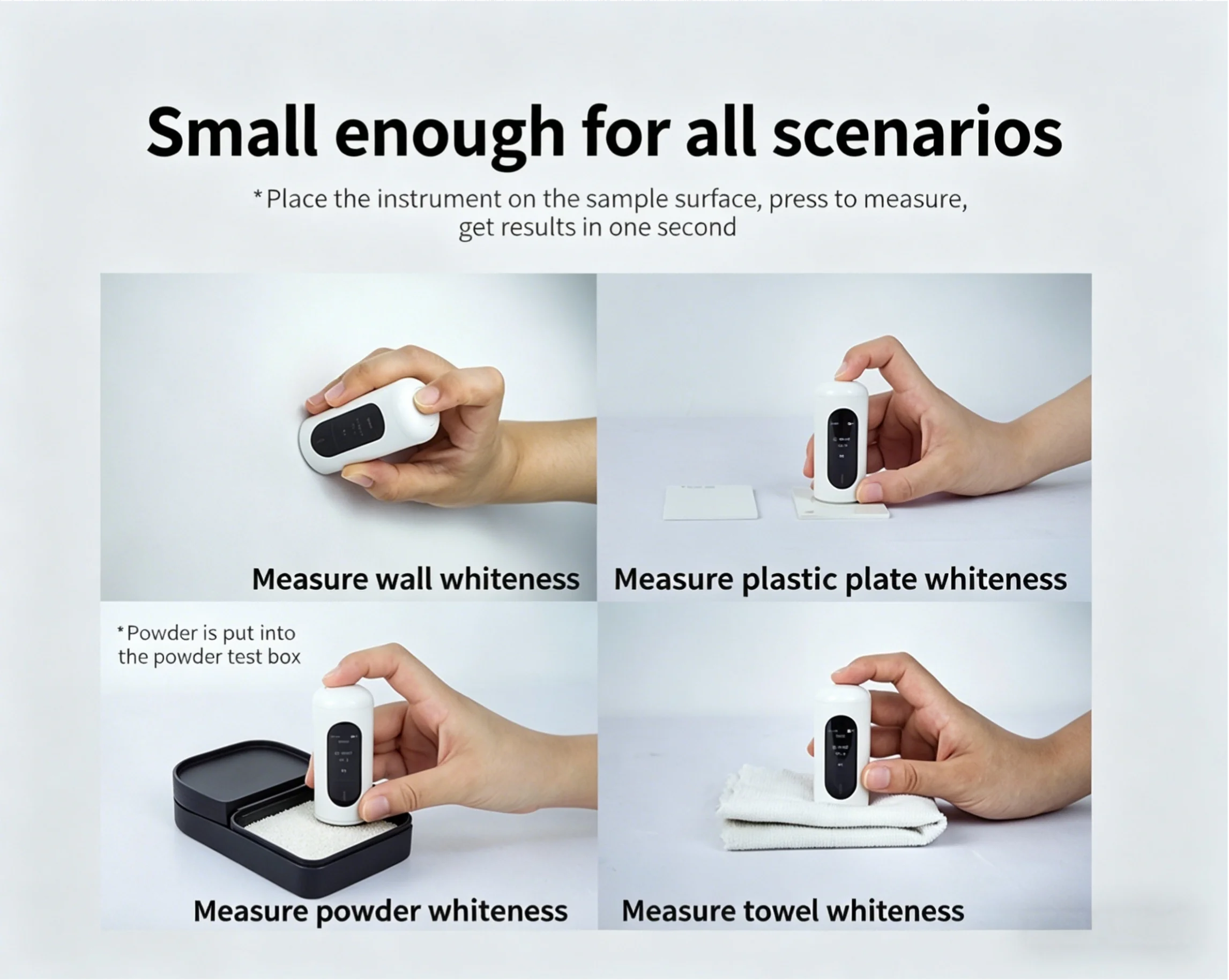 CHNSpec WSB-2 Lightweight Portable Whiteness Meter and Colormeter New Testing Equipment