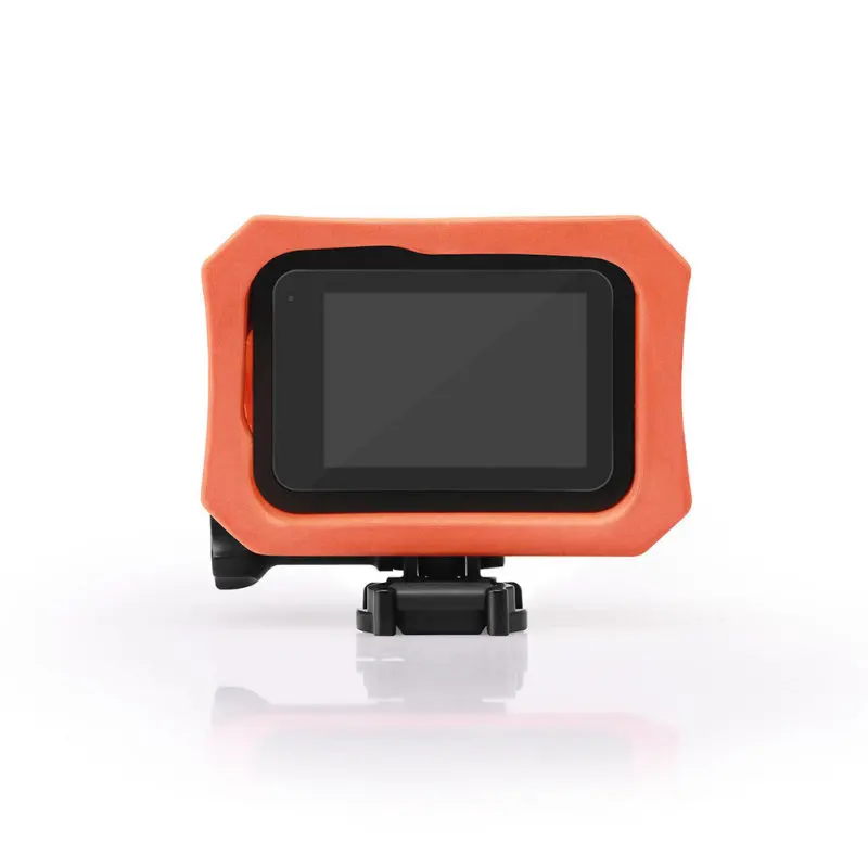 Diving Floating Handheld for Gopro Hero 9 10 Orange Floaty Case Protective Surfing Cover Water for Go Pro 9 Camera Accessories