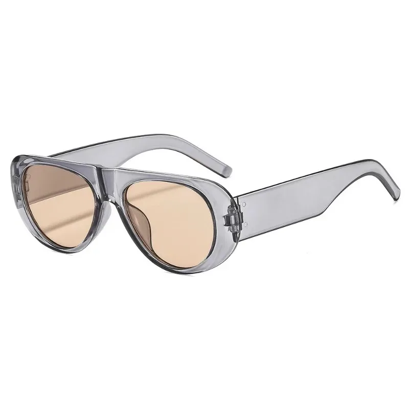 New Women's Small Frame Oval Glasses Fashion Designer's Leopard Print Shades Summer Travel and leisure Eyeglasses UV400 Eyewear image 5