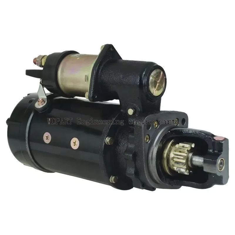 

24V 12T Starter Motor 207-1519 6V5720 106-8559 10461153 10461395 For Caterpillar C7 Engine CAT D6N / D6M