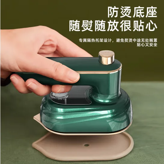 CHIGO handheld hanging ironing machine, small iron for household use, mini clothes ironing tool, convenient and foldable