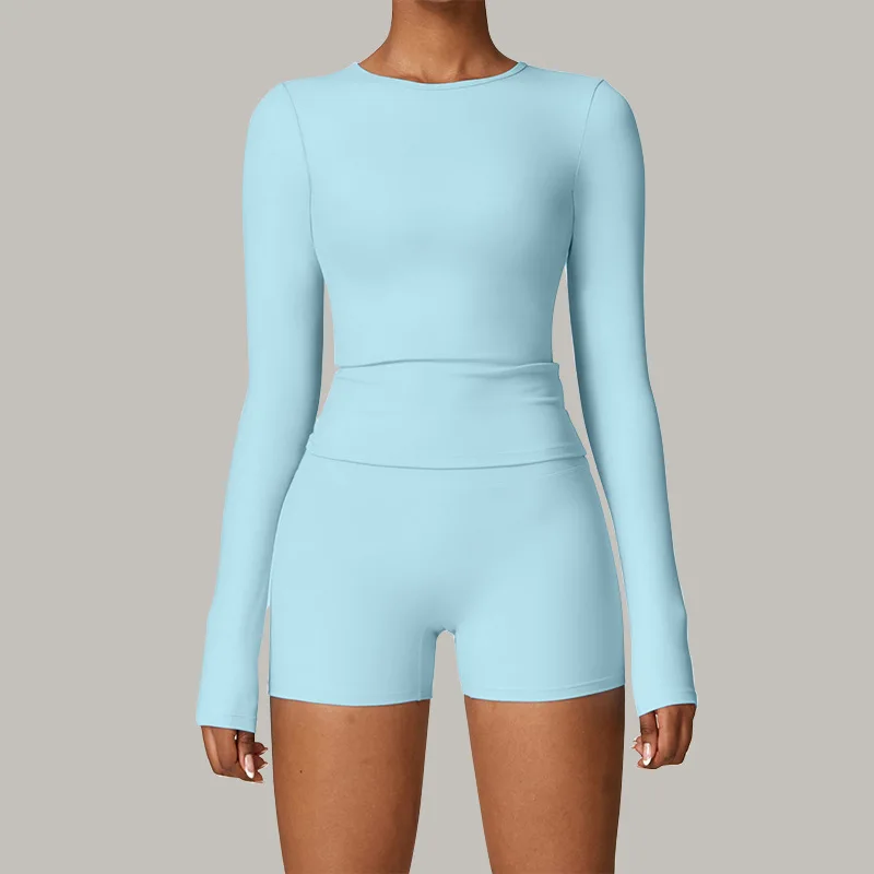 Yoga Suits High-end Outdoor Running Quick-drying Sportswear for Women Slim and High-elastic Fitness Clothes