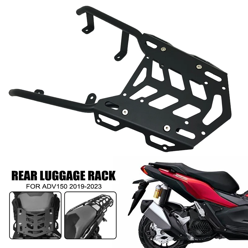 

For Honda ADV150 Rear Luggage Rack Carrier Case Support Holder Bracket ADV 150 2019 2020 2021 2022 Motorcycle Accessories