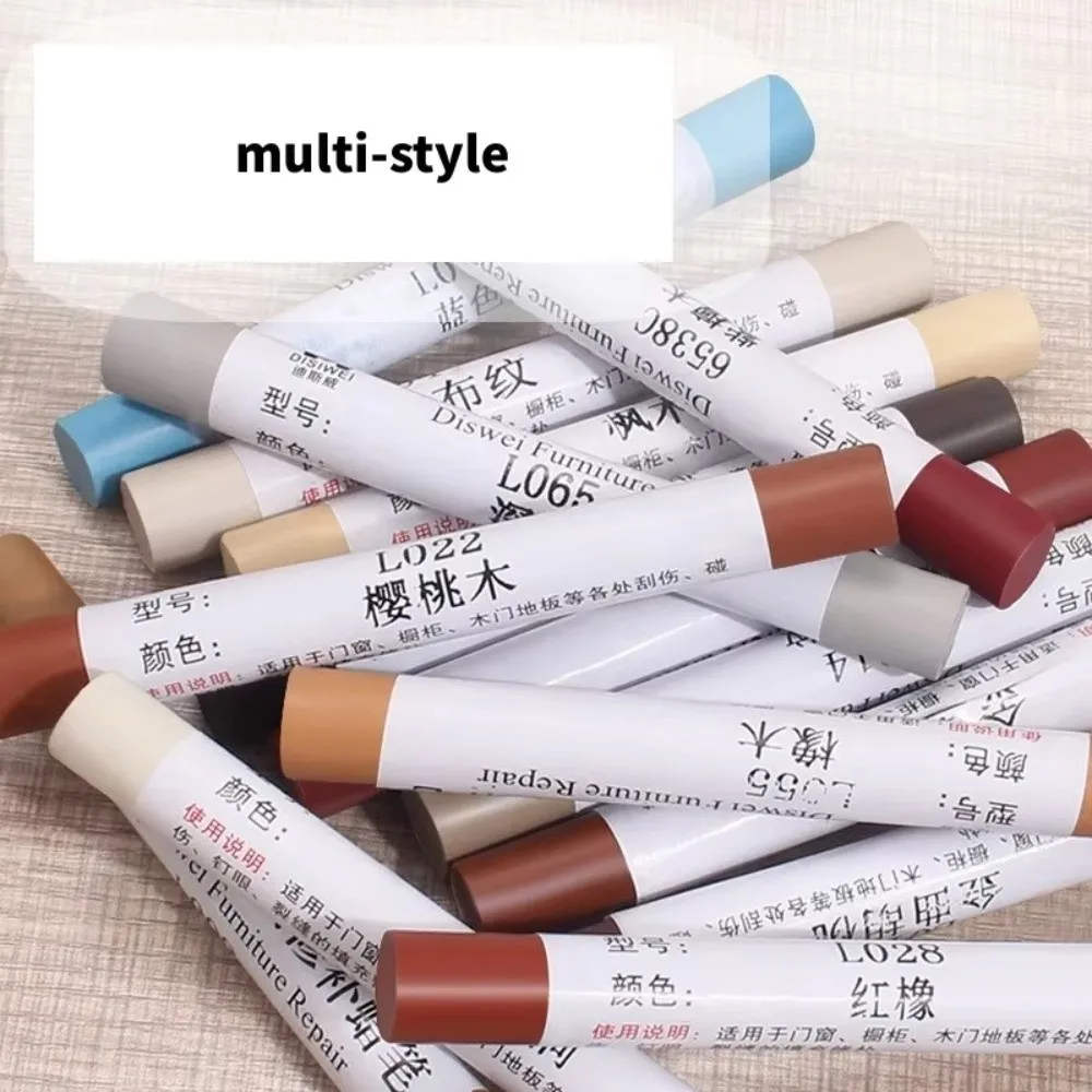 

Waterproof Furniture Repair Pen Damaged Scratch Touch Up Floor Repair Pen Wooden Furniture DIY Wood Repair Crayon