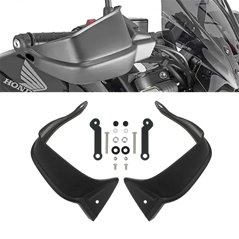 RP9940-2027B Black Motorcycle Handguards Hand Shield Protector Hand Guard Protector for Honda CB650R 2019-2020