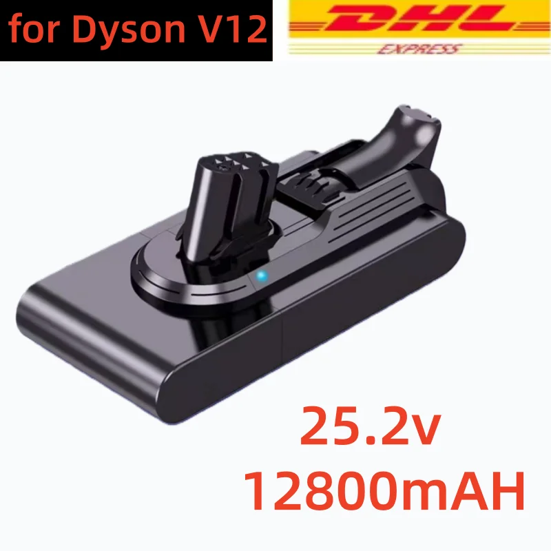 

25.2V 12.8Ah for Dyson V12 Battery Rechargeable Battery for Dyson SV20 SV34 SV35 Absolute V12 Fluffy cyclone V12 Vacuum Cleaner