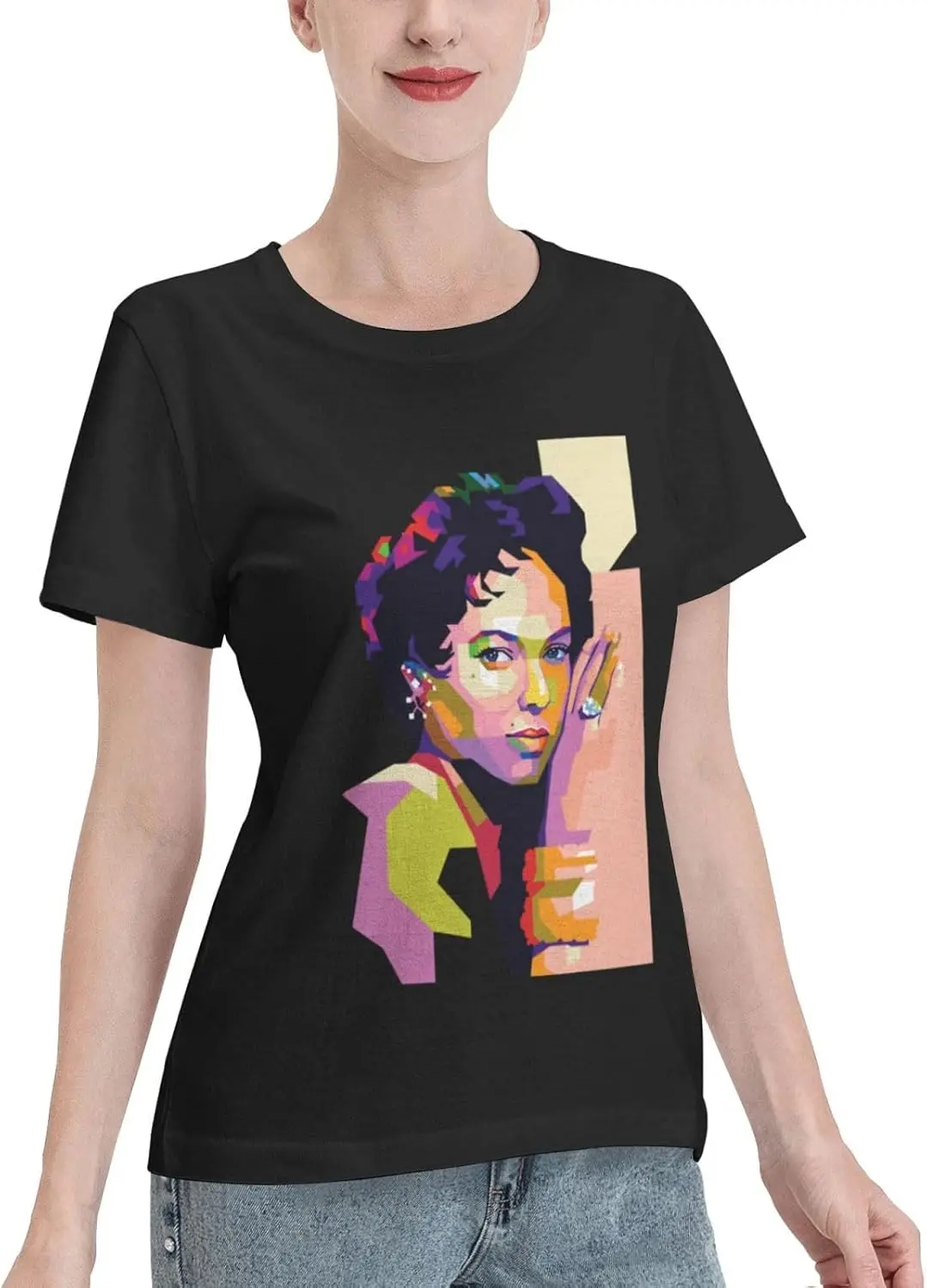 Dorothy Dandridge T Shirt Female Summer Short Sleeve Crew Neck Shirts Cotton Sports Tops