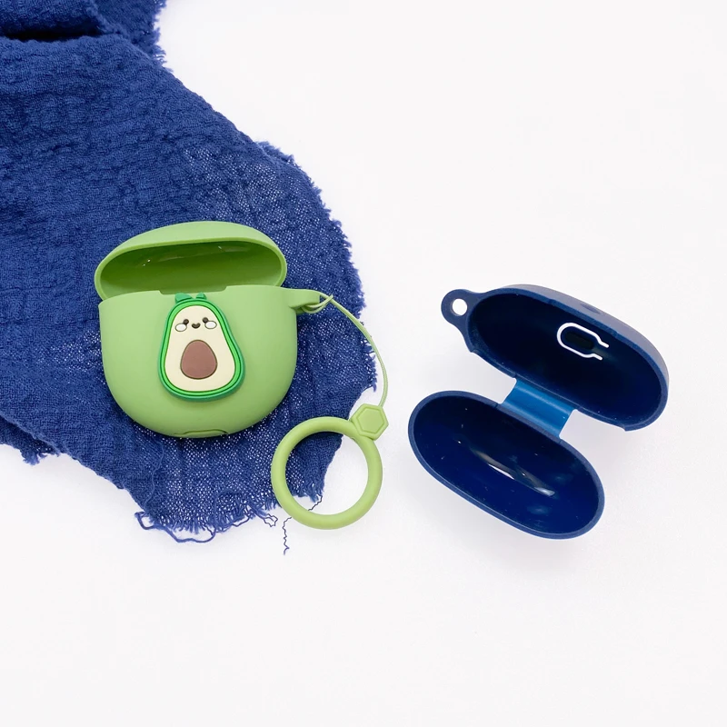 Мультяшный чехол для SoundPEATS Air4, чехол, забавное Силиконовое кольцо, защита от падения, защитный чехол для наушников SoundPEATS Air 4, коробка для аксессуаров