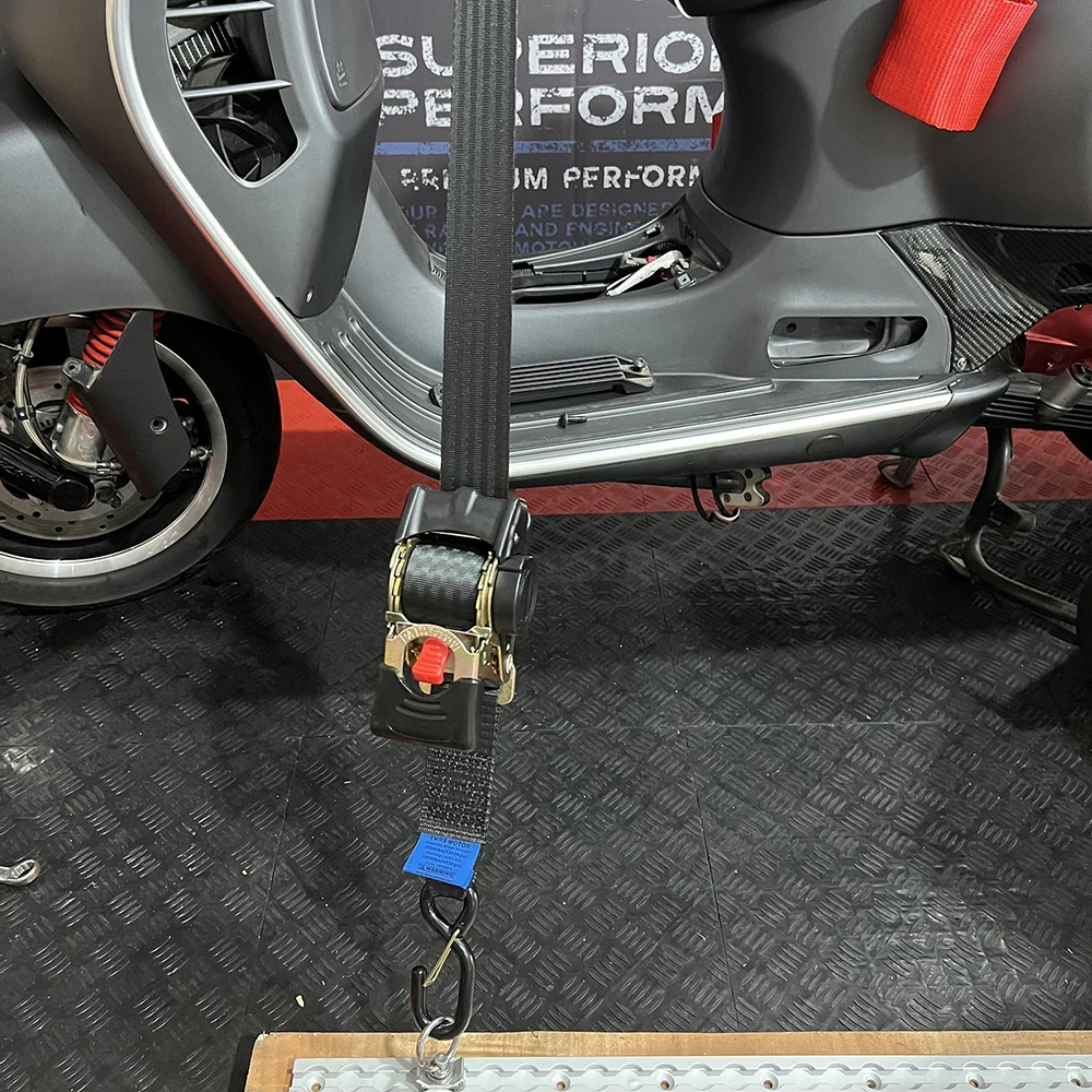 Tie Down Adapter Straps S-Hooks Convert Bolt On Auto Retractable Ratchet Straps to Straps Connecting Bands