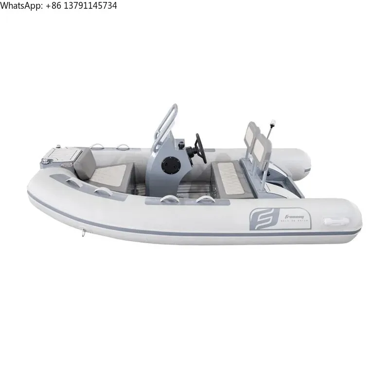 New Style 3m Aluminium Sports Boat 1.2mm PVC Sea Dragon Rescue Inflatable Rib Boat for Surfing