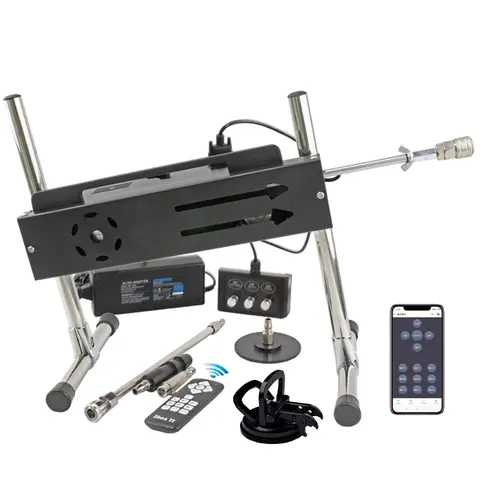 200W Wireless APP Sex Machine with Amazing Features,Powerful,All Angle Adjustable,No Moveback Machine,200W motor, stroke 15cm