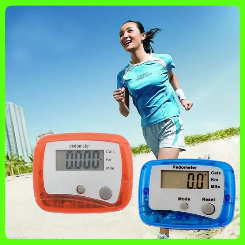 New New Multi Function Pedometer Step Counter Calorie Counter Distance Tracker Portable Pedometer For Walking Running