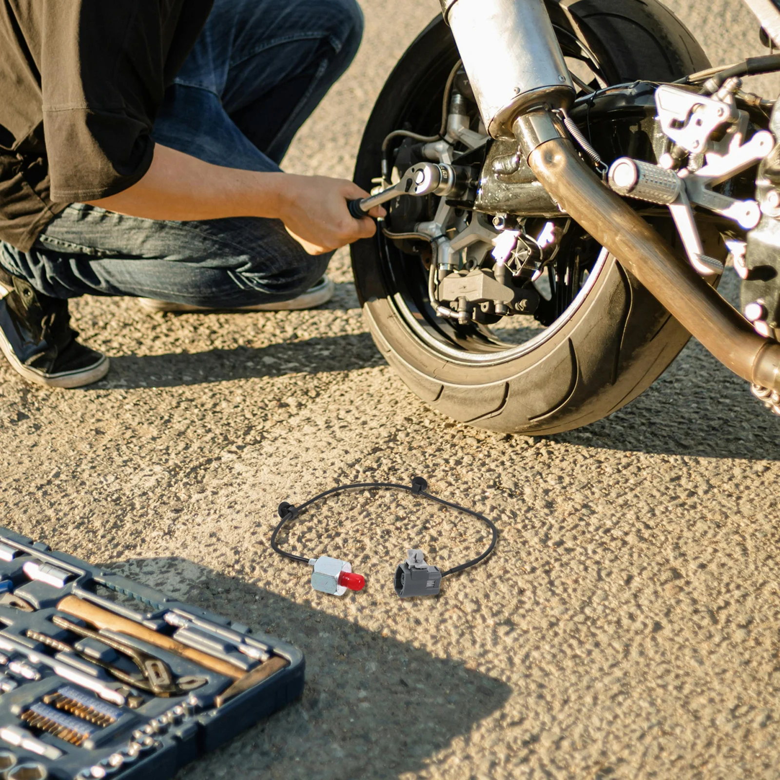 

Knock Sensor Harness Automotive Replacement Knock Sensor Connector Wiring Harness Real- Performance Monitoring