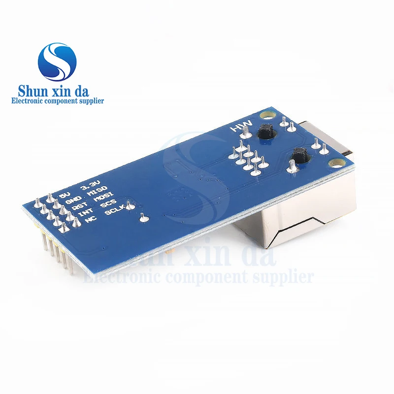 Сетевой модуль локальной сети W5500 Ethernet Shield Поддержка программы микроконтроллера TCP/IP 51/STM32 с 32 КБ SPI 3,3 В/5 В через W5100