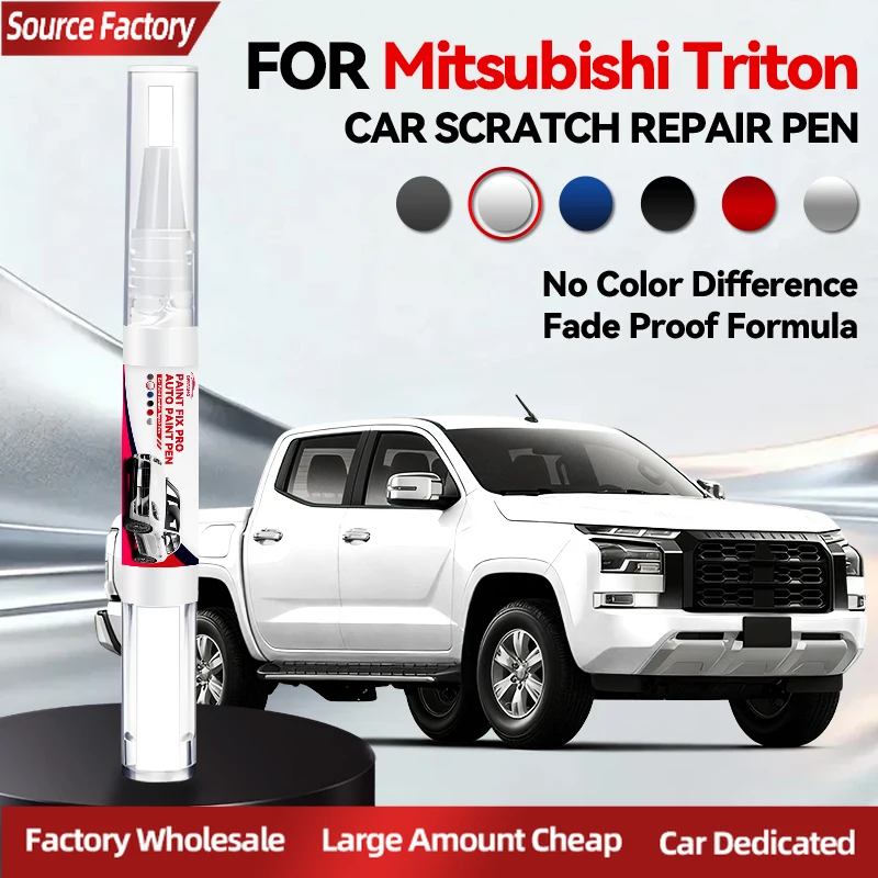 

Car Specialized Exclusive Car Paint Repair Pen For Mitsubishi Triton Paint Scratch Repair Accessories Orange Silver Black White