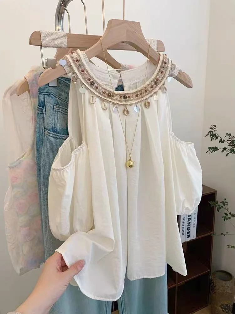 

Летний этнический белый жилет на бретельках, свободный крой, милая кукла, женская верхняя одежда, повседневный цветной топ