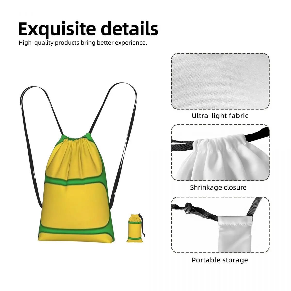 Ash Ketchum Drawstring Backpack Sports Gym Bag Lightweight Foldable Storage Drawstring Bag for Men Women