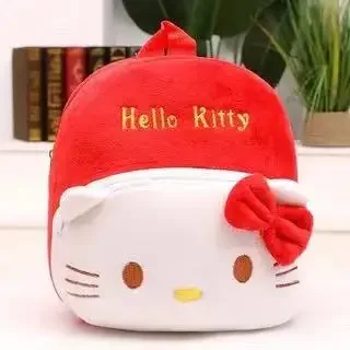 

Sanrio Cartoon Cute Hello Kitty Children's Backpack Melody Plush Doll Kindergarten Girls Large Capacity Lightweight School Bag